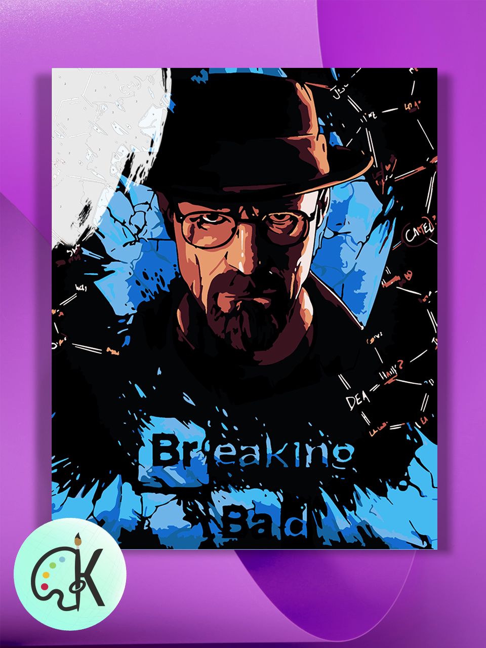 Картина по номерам на холсте Культура Цвета Во все тяжкие - Breaking Bad, 40 х 50 см, Во все тяжкие - Breaking Bad
Картина по номерам на холсте Культура Цвета Во все тяжкие - Breaking Bad, 40 х 50 см, Во все тяжкие - Breaking Bad
