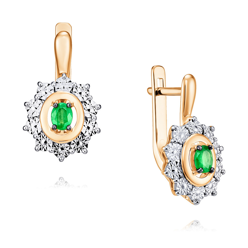 Серьги из красного золота с изумрудом ADAMAS 24037152/01-А502Д-543, 24037152/01-А502Д-543
Серьги из красного золота с изумрудом ADAMAS 24037152/01-А502Д-543, 24037152/01-А502Д-543