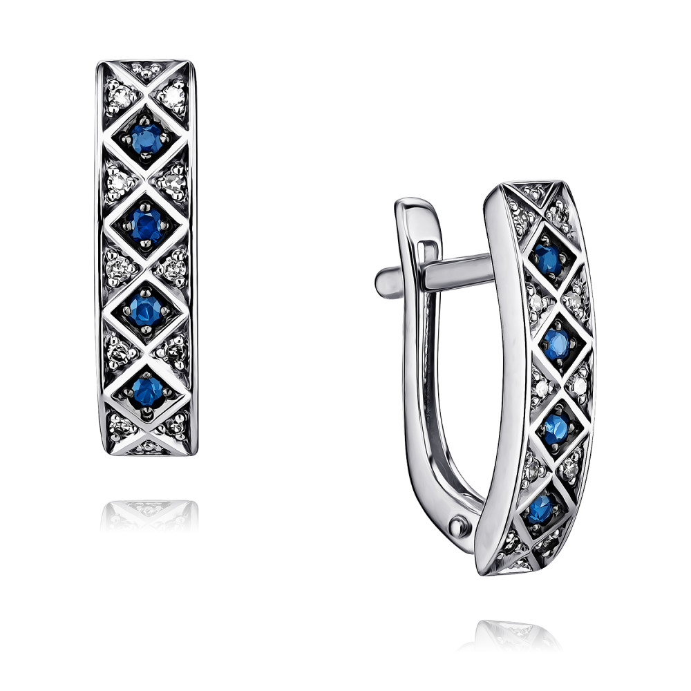 Серьги из белого золота с бриллиантом/сапфиром ADAMAS 2424256-А51ДЧ-432, 2424256-А51ДЧ-432
Серьги из белого золота с бриллиантом/сапфиром ADAMAS 2424256-А51ДЧ-432, 2424256-А51ДЧ-432
