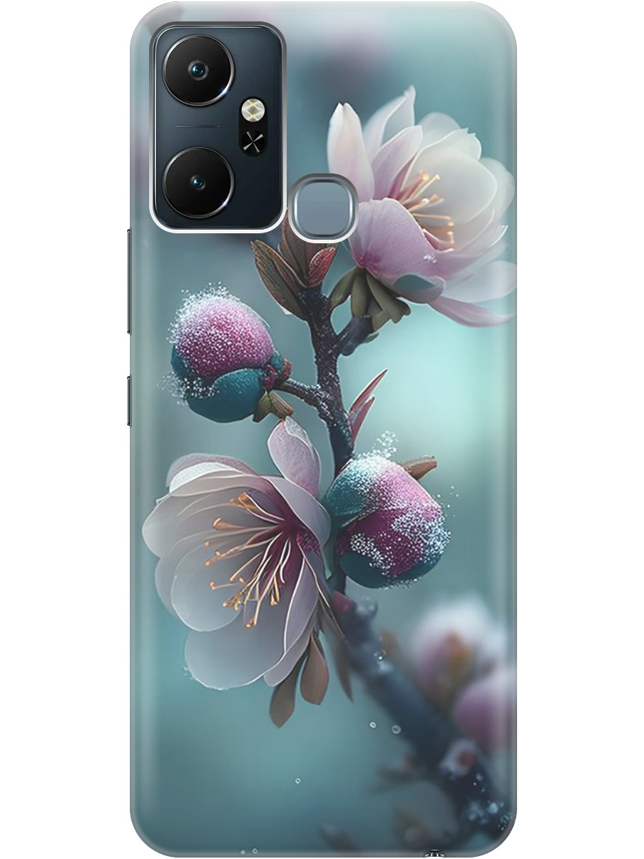Силиконовый чехол на Infinix Smart 6 Plus с рисунком "Распускающиеся бутоны", Белый;голубой, 20000390
Силиконовый чехол на Infinix Smart 6 Plus с рисунком "Распускающиеся бутоны", Белый;голубой, 20000390