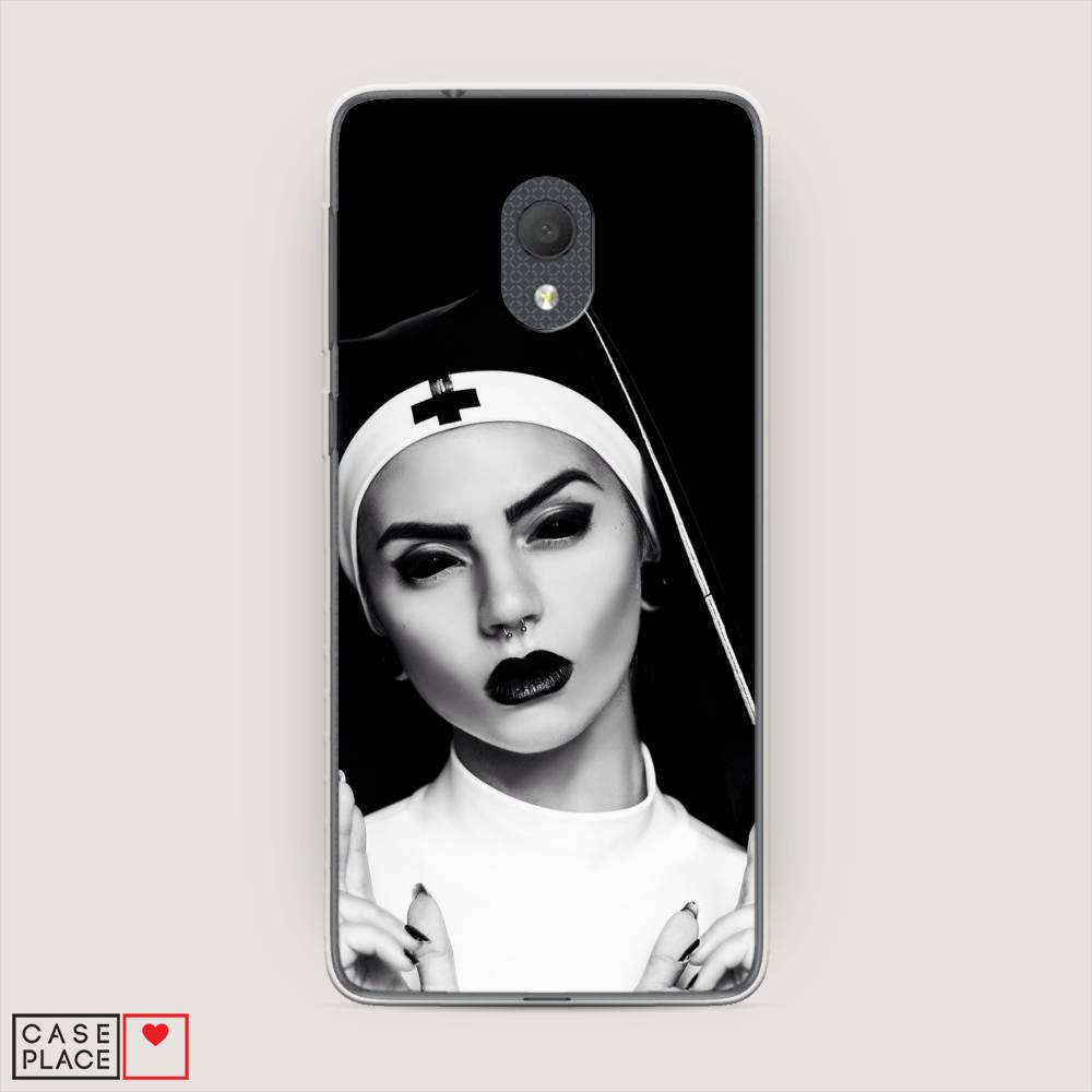 Чехол Awog на Alcatel 1C 5003D (2019) / Алкатель 1C 5003D (2019) "Черная монашка", 170650-9
Чехол Awog на Alcatel 1C 5003D (2019) / Алкатель 1C 5003D (2019) "Черная монашка", 170650-9