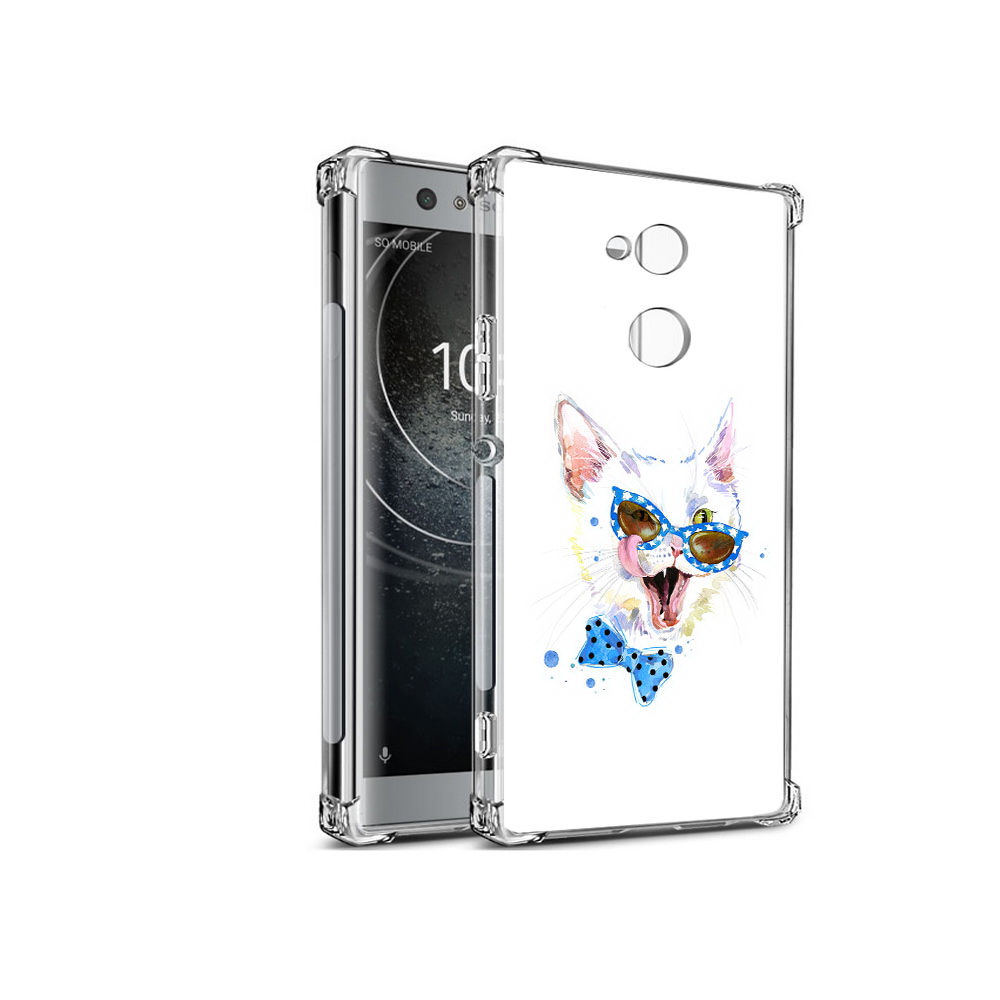 Чехол MyPads Tocco для Sony Xperia XA2 белый кот (PT99627.238.229), Прозрачный, Tocco 
Чехол MyPads Tocco для Sony Xperia XA2 белый кот (PT99627.238.229), Прозрачный, Tocco