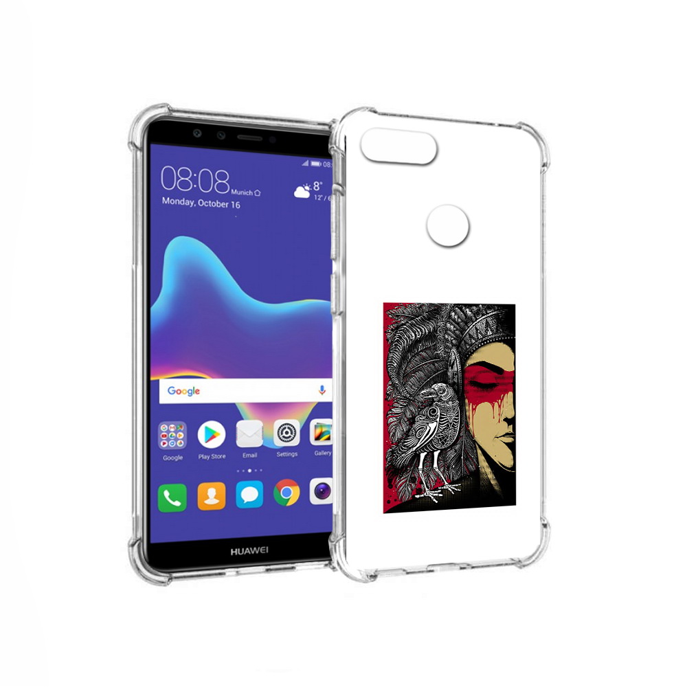 Чехол MyPads Tocco для Huawei Enjoy 8 Plus девушка с вороном в абстракции, Прозрачный, Tocco
Чехол MyPads Tocco для Huawei Enjoy 8 Plus девушка с вороном в абстракции, Прозрачный, Tocco