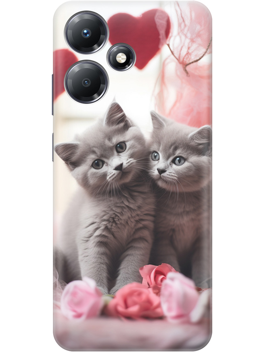 Силиконовый чехол на Infinix Hot 30 Play с рисунком "Котики и сердечки", Красный;серый, 20000053
Силиконовый чехол на Infinix Hot 30 Play с рисунком "Котики и сердечки", Красный;серый, 20000053