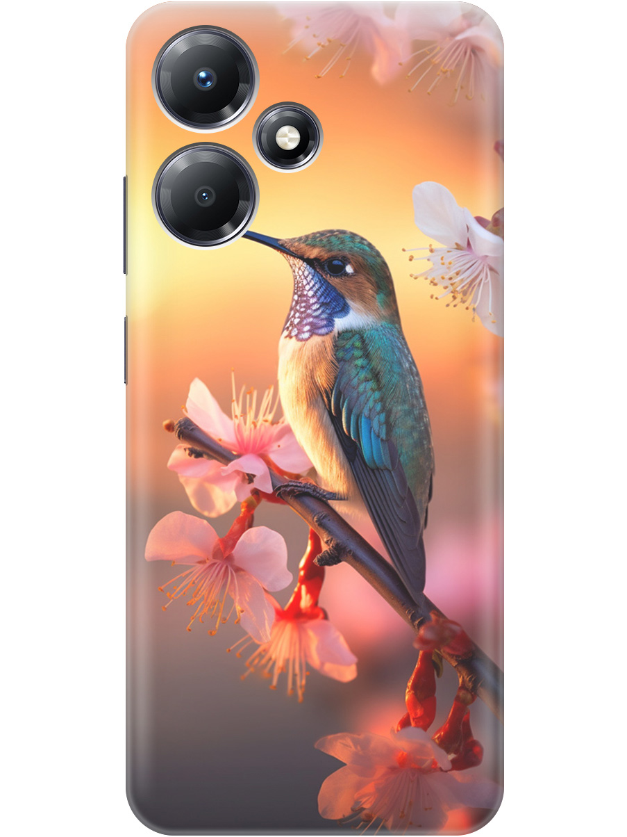 Силиконовый чехол на Infinix Hot 30 Play с рисунком "Птичка и закат", Желтый;красный, 20000053
Силиконовый чехол на Infinix Hot 30 Play с рисунком "Птичка и закат", Желтый;красный, 20000053
