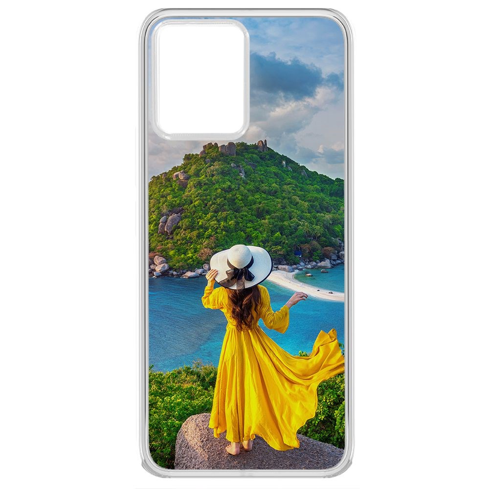 Чехол-накладка Krutoff Clear Case Платье летнее женское для Realme 8/8 Pro 4G, Прозрачный
Чехол-накладка Krutoff Clear Case Платье летнее женское для Realme 8/8 Pro 4G, Прозрачный