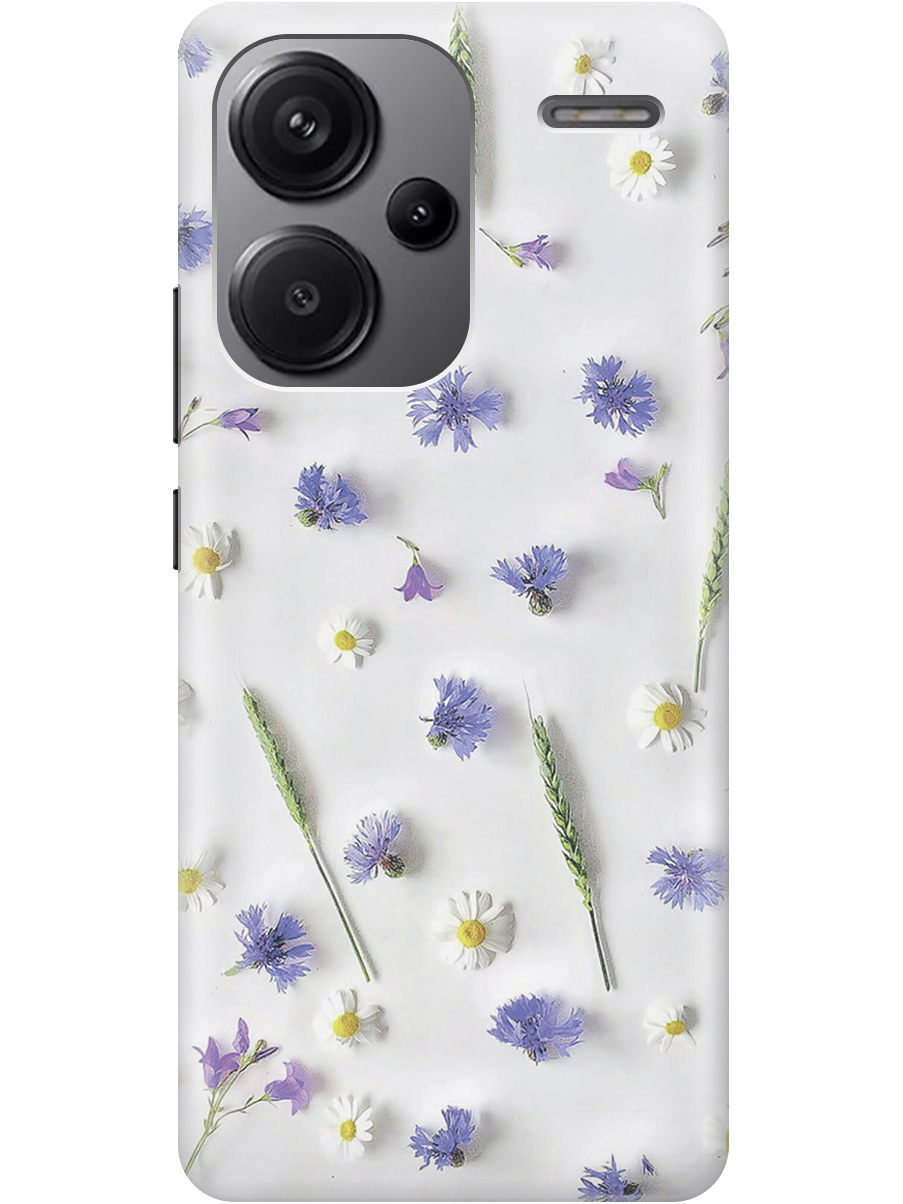 Силиконовый чехол на Xiaomi Redmi Note 13 Pro + "Ромашки и колоски", Белый;зеленый;фиолетовый, 20001460
Силиконовый чехол на Xiaomi Redmi Note 13 Pro + "Ромашки и колоски", Белый;зеленый;фиолетовый, 20001460