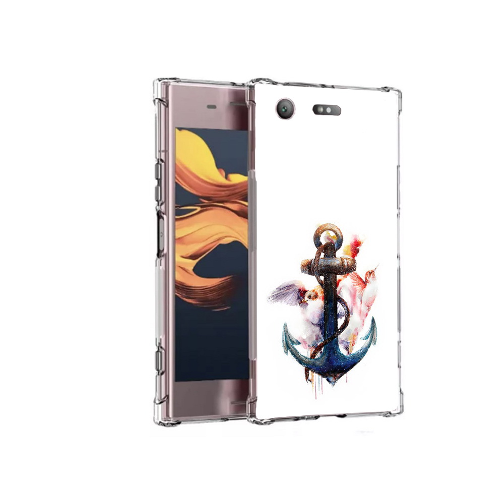 Чехол MyPads Tocco для Sony Xperia XZ1 Compact якорь с птицами (PT91855.237.703), Прозрачный, Tocco
Чехол MyPads Tocco для Sony Xperia XZ1 Compact якорь с птицами (PT91855.237.703), Прозрачный, Tocco