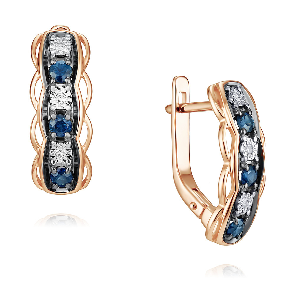 Серьги из красного золота с бриллиантом/сапфиром ADAMAS 24036933/01-А50Ч-432, 24036933/01-А50Ч-432
Серьги из красного золота с бриллиантом/сапфиром ADAMAS 24036933/01-А50Ч-432, 24036933/01-А50Ч-432