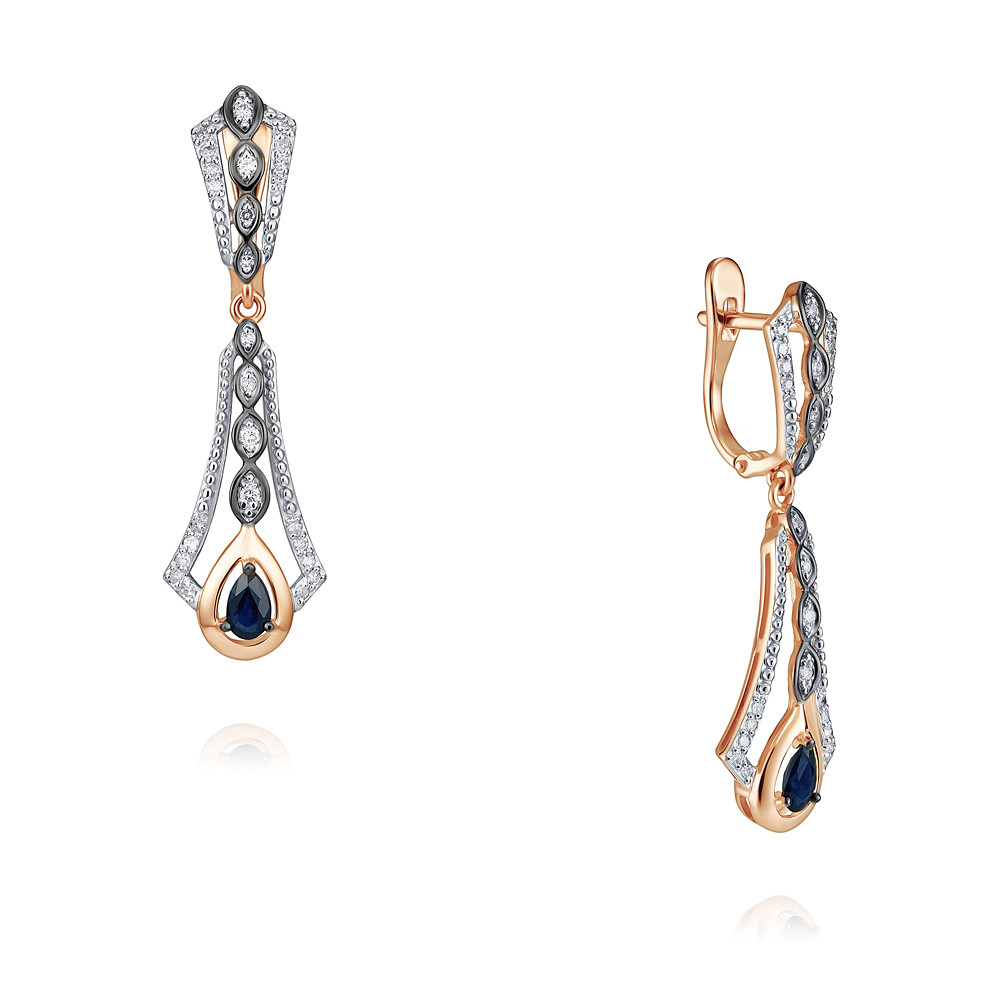 Серьги из красного золота с бриллиантом/сапфиром ADAMAS 24036931/01-А50Ч-432, 24036931/01-А50Ч-432
Серьги из красного золота с бриллиантом/сапфиром ADAMAS 24036931/01-А50Ч-432, 24036931/01-А50Ч-432