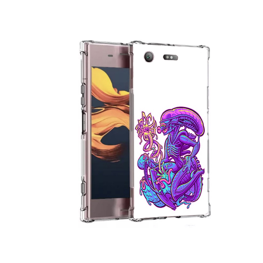 Чехол MyPads Tocco для Sony Xperia XZ1 Compact чужой фиолетовый цвет (PT91855.237.693), Прозрачный, Tocco
Чехол MyPads Tocco для Sony Xperia XZ1 Compact чужой фиолетовый цвет (PT91855.237.693), Прозрачный, Tocco