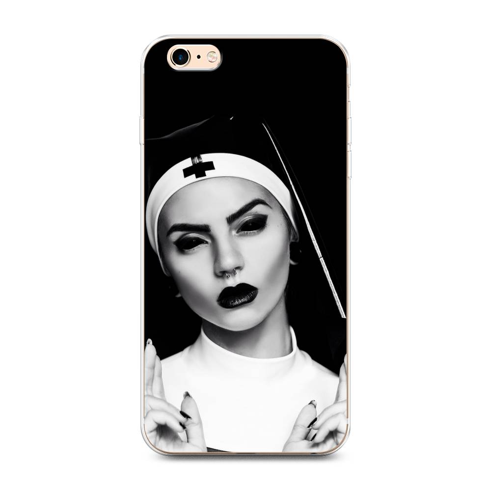 Чехол Awog на Apple iPhone 6 Plus/6S Plus / Айфон 6 Plus/6S Plus "Черная монашка", Разноцветный, 10550-9
Чехол Awog на Apple iPhone 6 Plus/6S Plus / Айфон 6 Plus/6S Plus "Черная монашка", Разноцветный, 10550-9