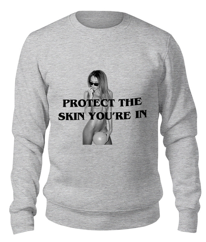 Свитшот унисекс Printio Protect the skin you'r in серый XL, Protect the skin you'r in
Свитшот унисекс Printio Protect the skin you'r in серый XL, Protect the skin you'r in