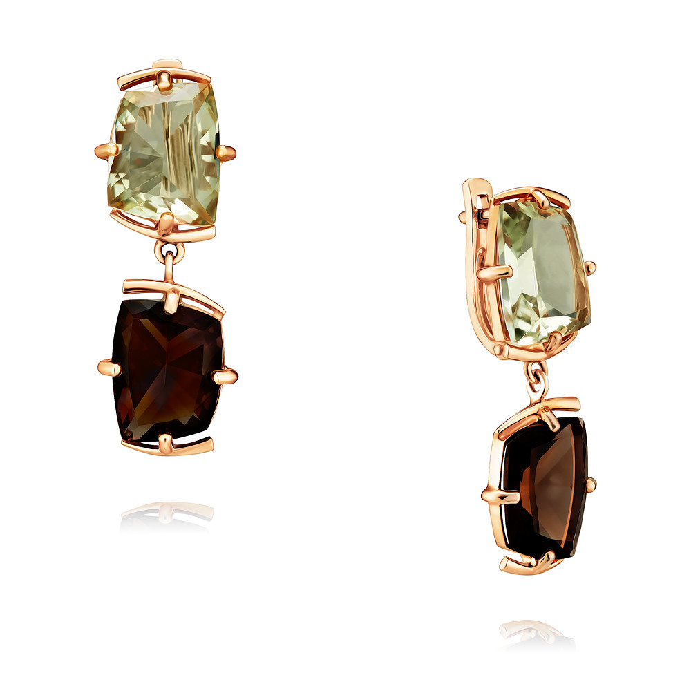 Серьги из красного золота с аметистом/раухтопазом ADAMAS 24036824/01-А50-669, 24036824/01-А50-669
Серьги из красного золота с аметистом/раухтопазом ADAMAS 24036824/01-А50-669, 24036824/01-А50-669
