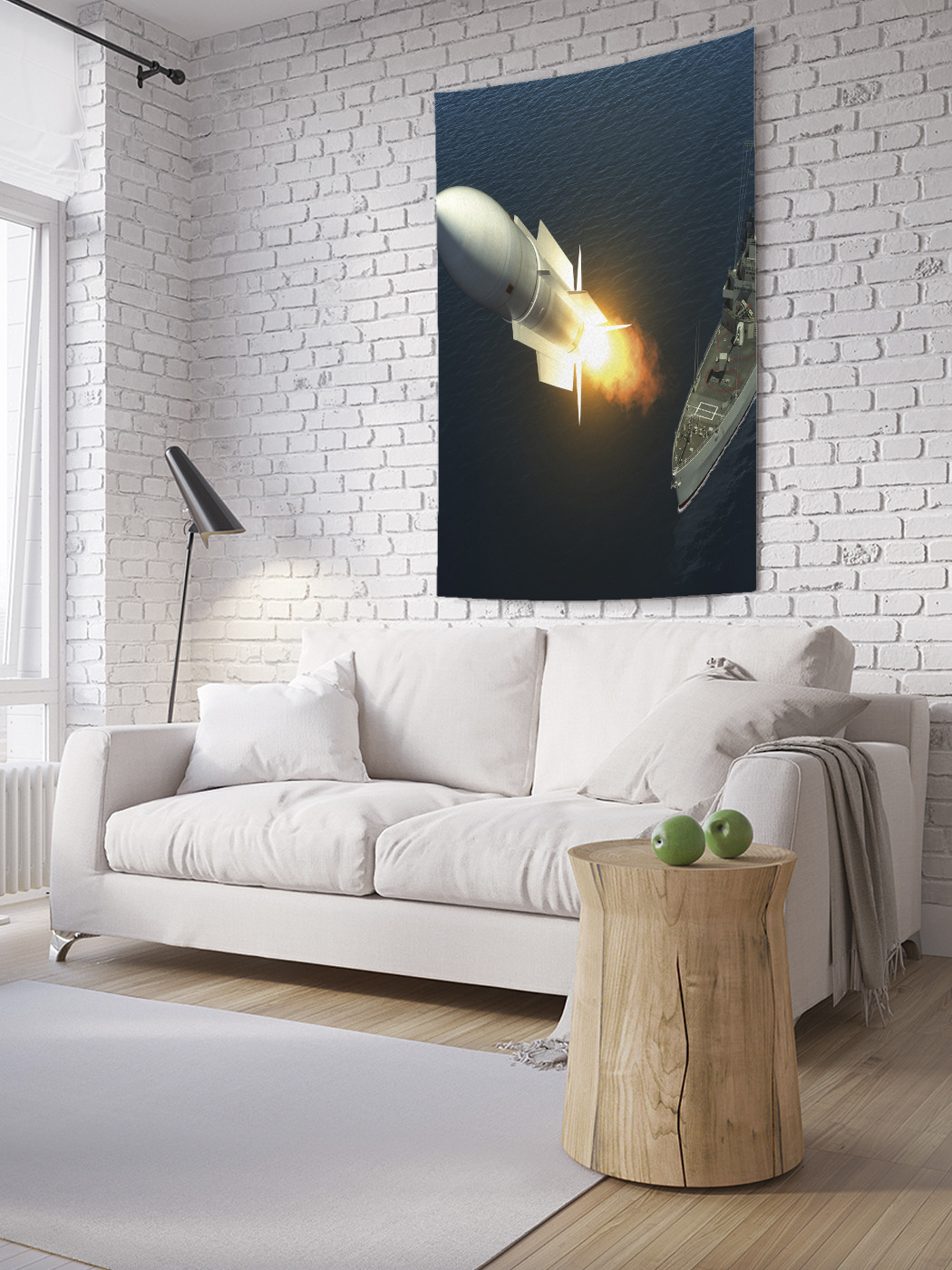 Вертикальное фотопанно на стену JoyArty Старт баллистической ракеты 150x200 см, Старт баллистической ракеты
Вертикальное фотопанно на стену JoyArty Старт баллистической ракеты 150x200 см, Старт баллистической ракеты