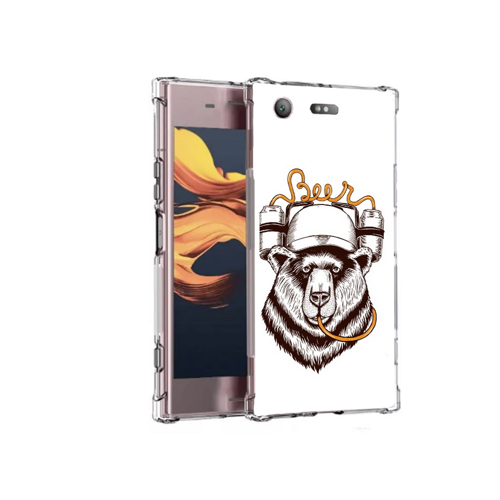 Чехол MyPads Tocco для Sony Xperia XZ1 Compact пивной медведь (PT91855.237.538), Прозрачный, Tocco
Чехол MyPads Tocco для Sony Xperia XZ1 Compact пивной медведь (PT91855.237.538), Прозрачный, Tocco