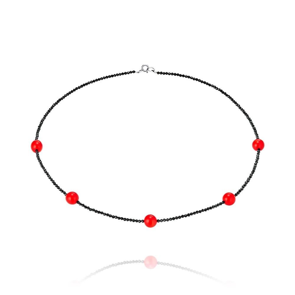 Бусы из серебра со шпинелью/кораллом 45 см ADAMAS 84036687/01-С8-667, 84036687/01-С8-667
Бусы из серебра со шпинелью/кораллом 45 см ADAMAS 84036687/01-С8-667, 84036687/01-С8-667
