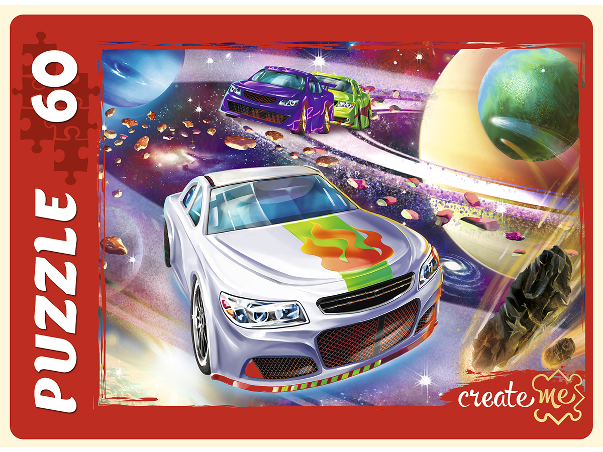 Пазл Рыжий кот Машины в космосе, 60 элементов
Пазл Рыжий кот Машины в космосе, 60 элементов