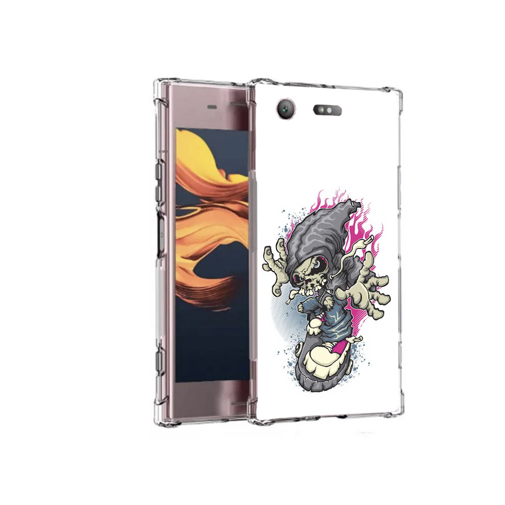 Чехол MyPads Tocco для Sony Xperia XZ1 Compact нарисованный скелет на скейт борде, Прозрачный, Tocco
Чехол MyPads Tocco для Sony Xperia XZ1 Compact нарисованный скелет на скейт борде, Прозрачный, Tocco