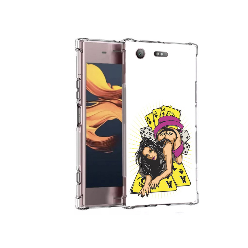 Чехол MyPads Tocco для Sony Xperia XZ1 Compact нарисованная девушка с игровыми картами, Прозрачный, Tocco
Чехол MyPads Tocco для Sony Xperia XZ1 Compact нарисованная девушка с игровыми картами, Прозрачный, Tocco