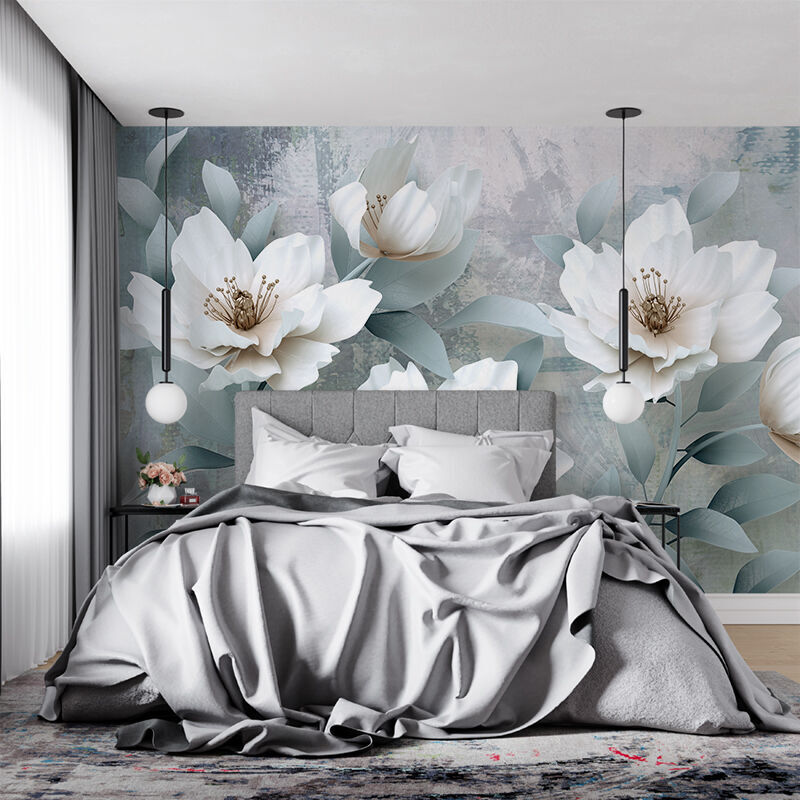 Фотообои на стену флизелиновые MOBI DECOR "Цветы на сером фоне" в гостиную, в спальню или, Белый;зеленый;синий, Цветы на сером фоне - флизелин
Фотообои на стену флизелиновые MOBI DECOR "Цветы на сером фоне" в гостиную, в спальню или, Белый;зеленый;синий, Цветы на сером фоне - флизелин