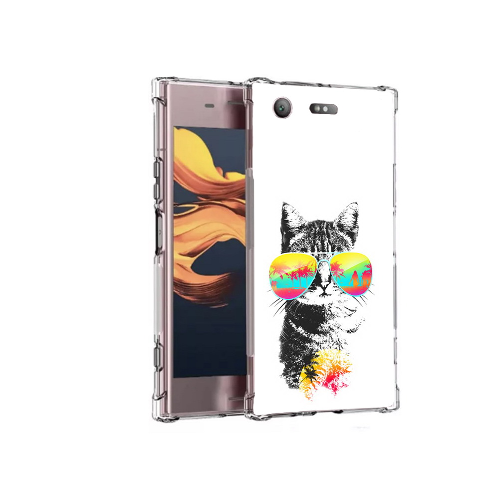 Чехол MyPads Tocco для Sony Xperia XZ1 Compact крутой кот (PT91855.237.425), Прозрачный, Tocco
Чехол MyPads Tocco для Sony Xperia XZ1 Compact крутой кот (PT91855.237.425), Прозрачный, Tocco