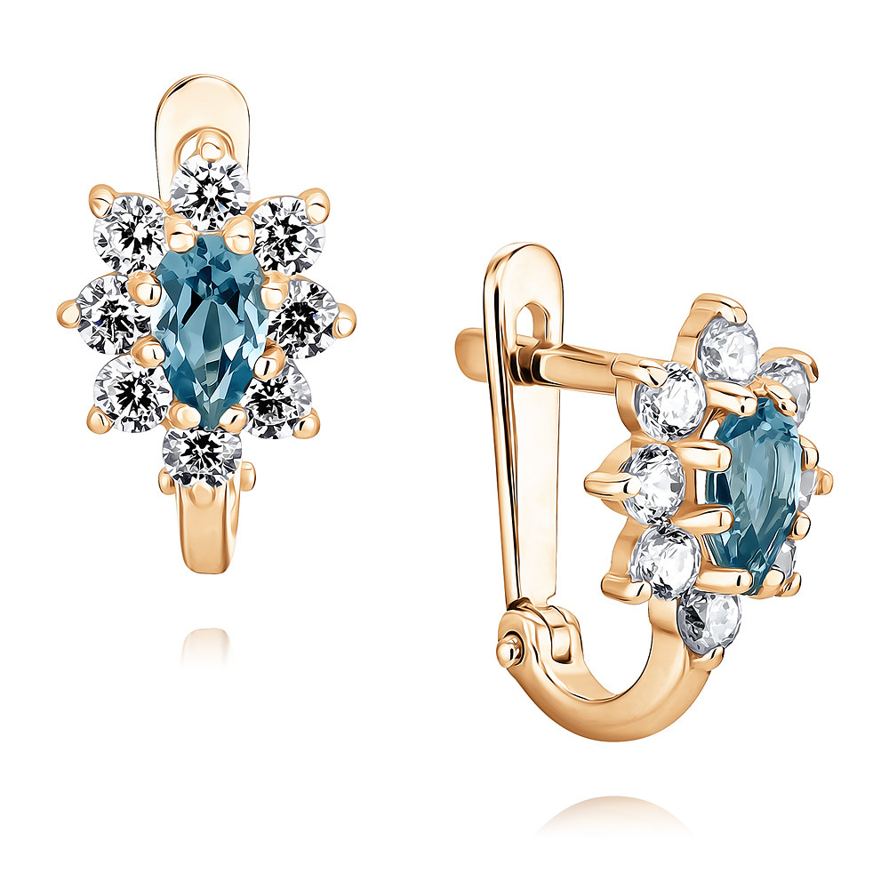 Серьги из красного золота с топазом/фианитом ADAMAS 2411535-А500-659, 2411535-А500-659
Серьги из красного золота с топазом/фианитом ADAMAS 2411535-А500-659, 2411535-А500-659