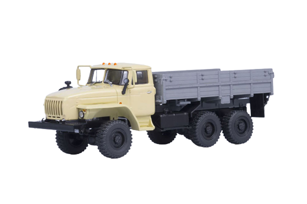 Модель коллекционная АВТОИСТОРИЯ Уральский грузовик 43202-31 двигатель ЯМЗ-238 бортовой, Желтый;серый
Модель коллекционная АВТОИСТОРИЯ Уральский грузовик 43202-31 двигатель ЯМЗ-238 бортовой, Желтый;серый