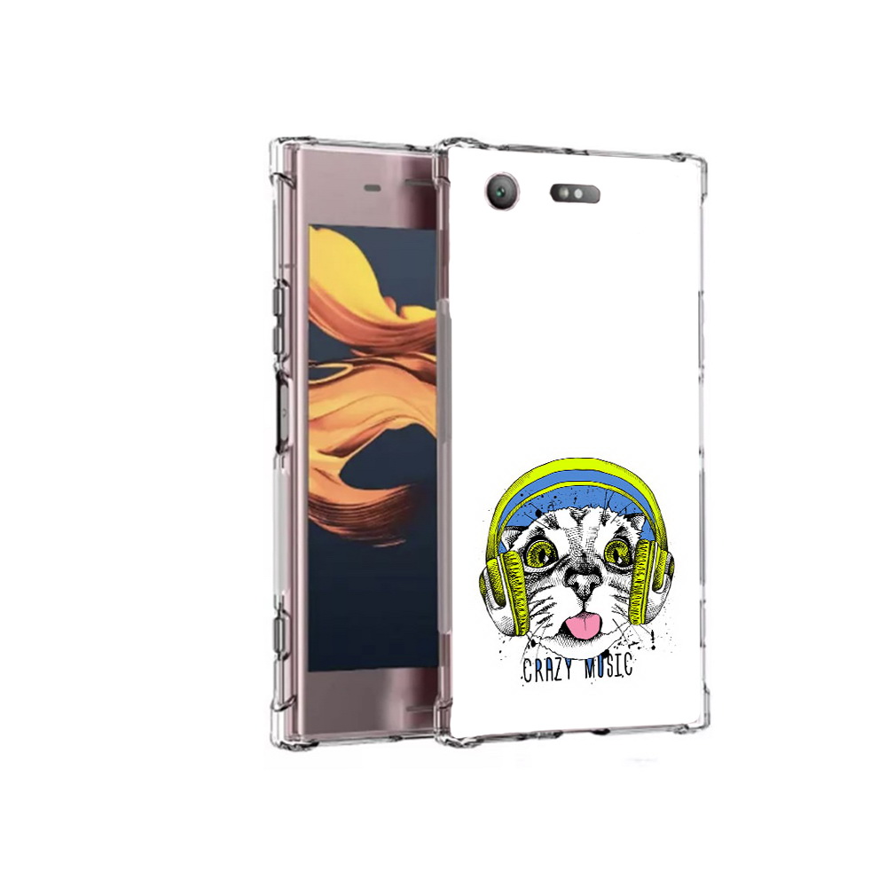 Чехол MyPads Tocco для Sony Xperia XZ1 Compact кошка в наушниках рисунок (PT91855.237.403), Прозрачный, Tocco
Чехол MyPads Tocco для Sony Xperia XZ1 Compact кошка в наушниках рисунок (PT91855.237.403), Прозрачный, Tocco