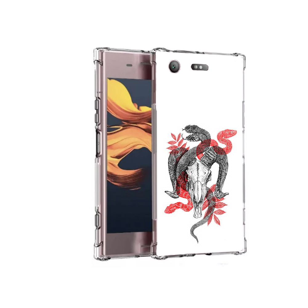 Чехол MyPads Tocco для Sony Xperia XZ1 Compact змея в черепе рисунок (PT91855.237.365), Прозрачный, Tocco
Чехол MyPads Tocco для Sony Xperia XZ1 Compact змея в черепе рисунок (PT91855.237.365), Прозрачный, Tocco