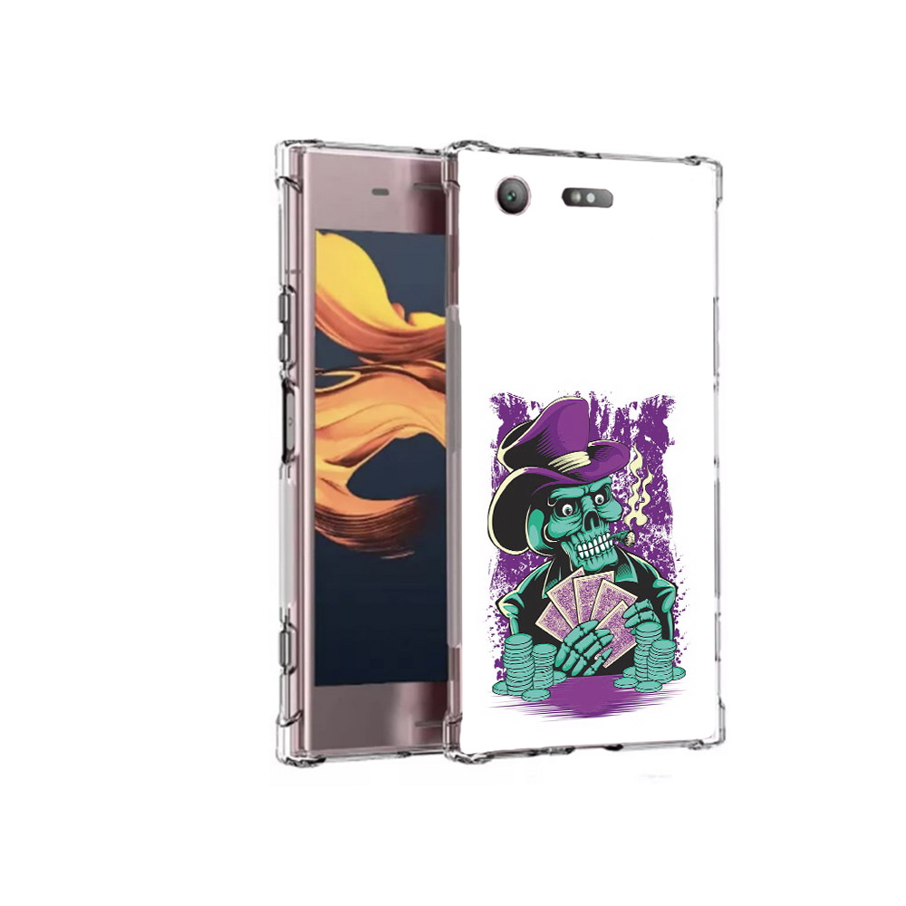 Чехол MyPads Tocco для Sony Xperia XZ1 Compact зеленый череп с картами (PT91855.237.361), Прозрачный, Tocco
Чехол MyPads Tocco для Sony Xperia XZ1 Compact зеленый череп с картами (PT91855.237.361), Прозрачный, Tocco