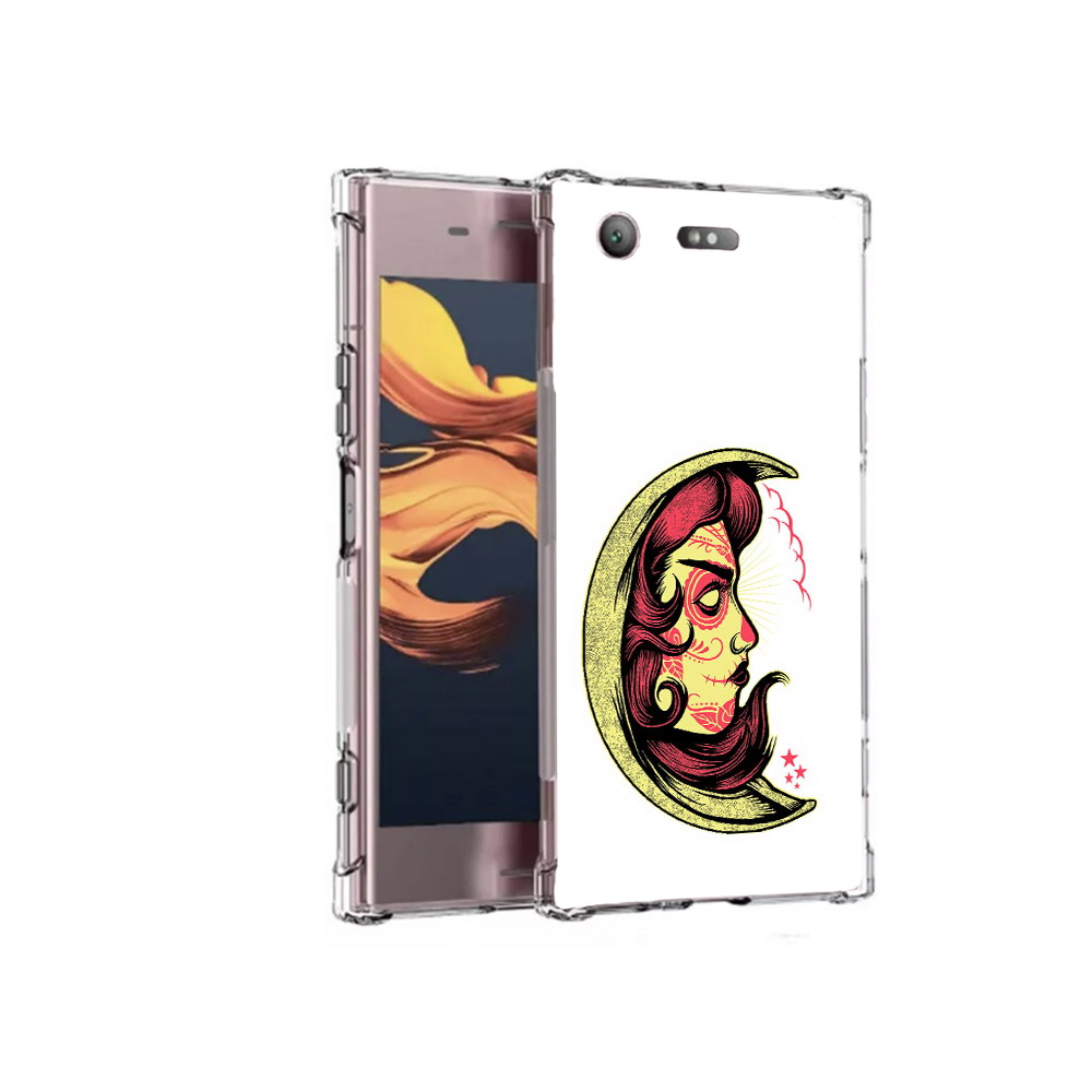 Чехол MyPads Tocco для Sony Xperia XZ1 Compact желтый полумесяц с лицом девушки, Прозрачный, Tocco
Чехол MyPads Tocco для Sony Xperia XZ1 Compact желтый полумесяц с лицом девушки, Прозрачный, Tocco
