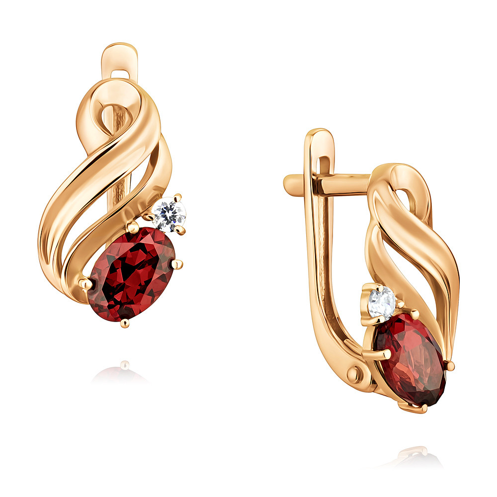 Серьги из красного золота с гранатом/фианитом ADAMAS 2424074-А500-655, 2424074-А500-655
Серьги из красного золота с гранатом/фианитом ADAMAS 2424074-А500-655, 2424074-А500-655