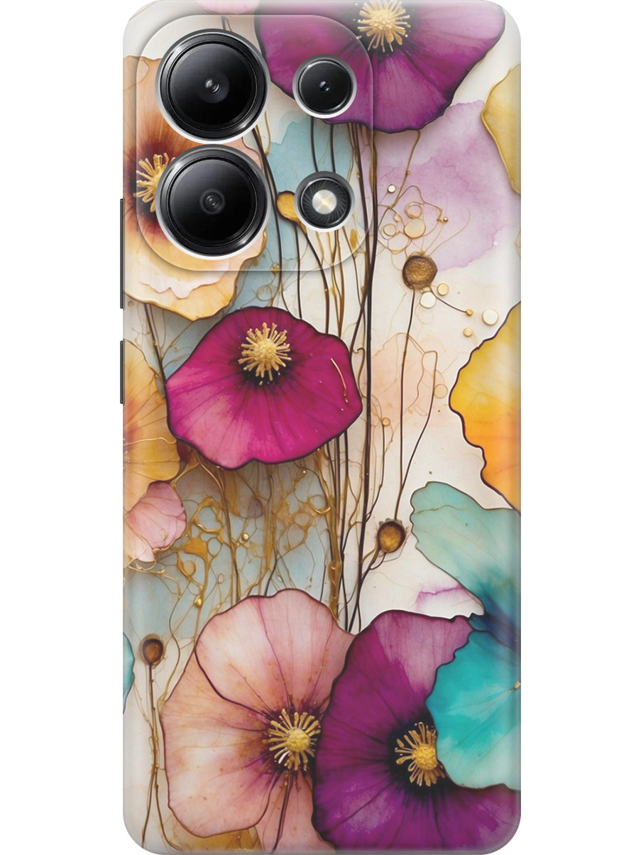 Силиконовый чехол на Xiaomi Redmi Note 13 4G с принтом "Панно из цветов", Прозрачный;красный;белый, 782622822
Силиконовый чехол на Xiaomi Redmi Note 13 4G с принтом "Панно из цветов", Прозрачный;красный;белый, 782622822