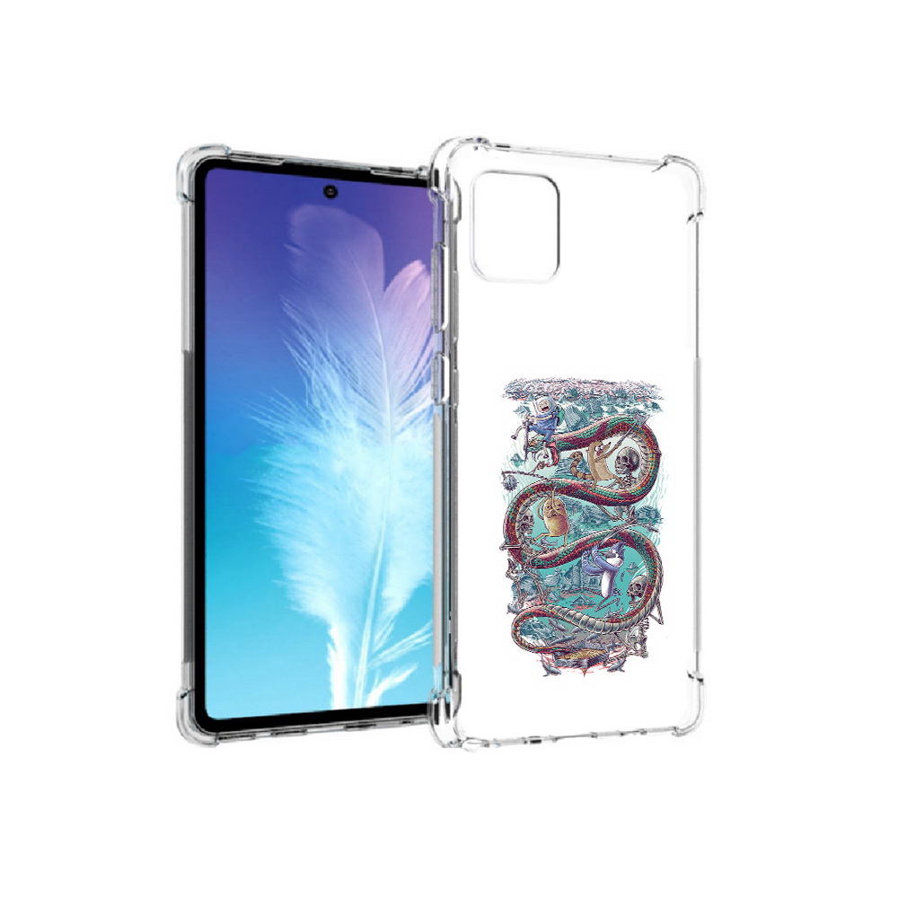 Чехол MyPads Tocco для Samsung Galaxy Note 10 Lite время приключений страшилка, Прозрачный, Tocco
Чехол MyPads Tocco для Samsung Galaxy Note 10 Lite время приключений страшилка, Прозрачный, Tocco