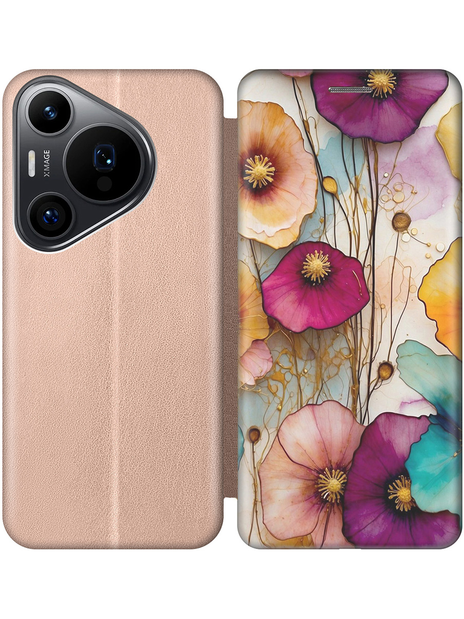 Чехол-книжка на Huawei Pura 70 Pro / 70 Pro+ с принтом "Панно из цветов" золотой, Золотистый;красный;белый, 782625222
Чехол-книжка на Huawei Pura 70 Pro / 70 Pro+ с принтом "Панно из цветов" золотой, Золотистый;красный;белый, 782625222