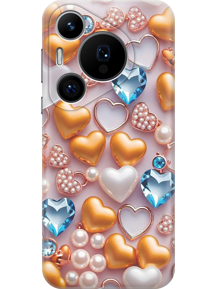 Силиконовый чехол на Huawei Pura 70 Pro / 70 Pro+ с принтом "Украшения и сердечки", Прозрачный;белый;золотистый;голубой, 782625291
Силиконовый чехол на Huawei Pura 70 Pro / 70 Pro+ с принтом "Украшения и сердечки", Прозрачный;белый;золотистый;голубой, 782625291