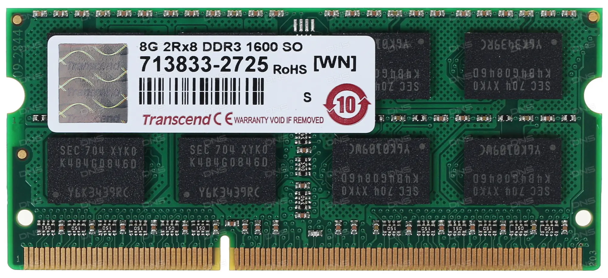 Оперативная память Transcend 13640-002TBM2SAT (TS1GSK64W6H), DDR3 1x8Gb, 1600MHz, 13640-002TBM2SAT
Оперативная память Transcend 13640-002TBM2SAT (TS1GSK64W6H), DDR3 1x8Gb, 1600MHz, 13640-002TBM2SAT