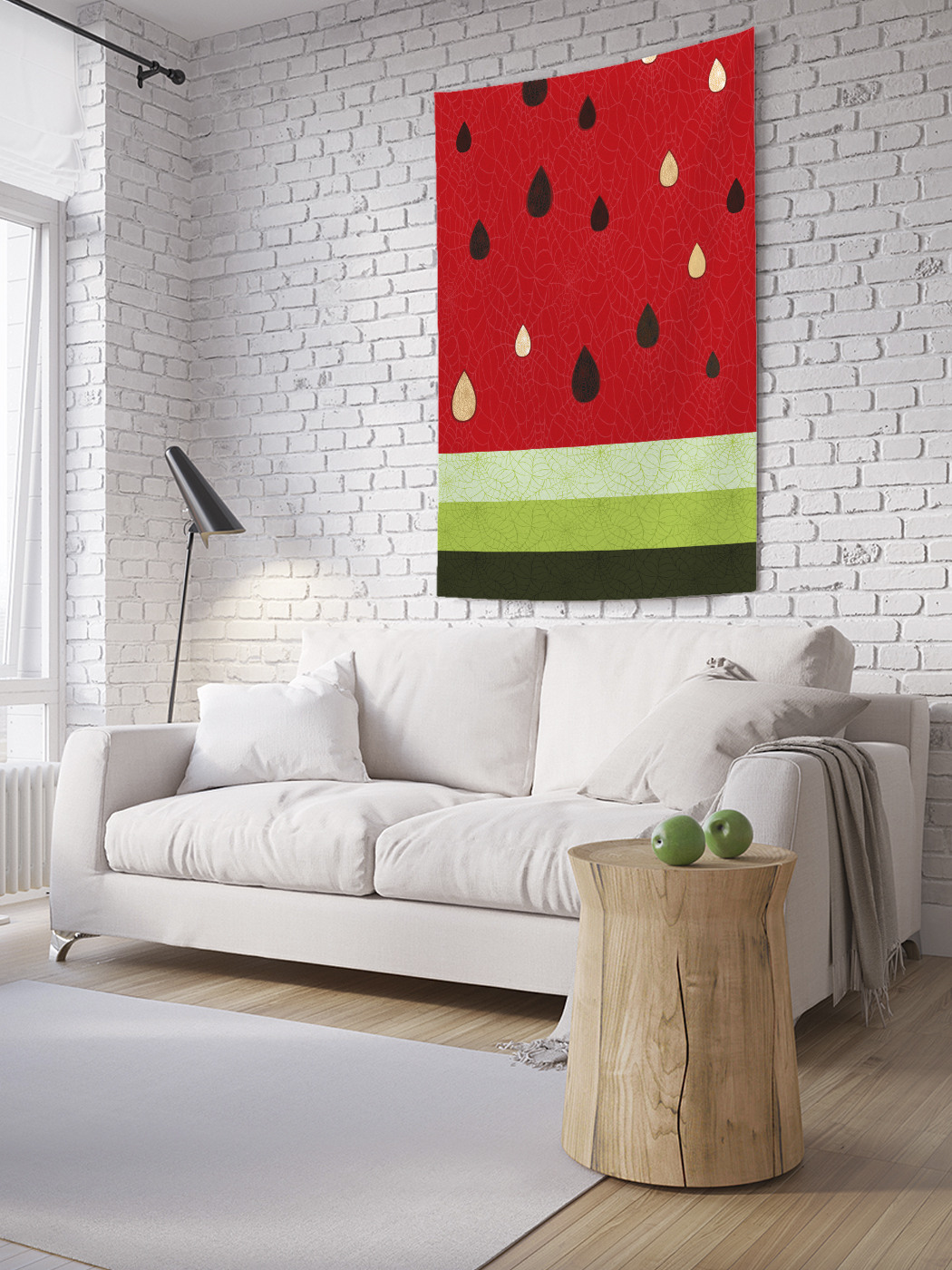 Вертикальное фотопанно на стену JoyArty Абстракция арбуза 150x200 см, Абстракция арбуза 
Вертикальное фотопанно на стену JoyArty Абстракция арбуза 150x200 см, Абстракция арбуза