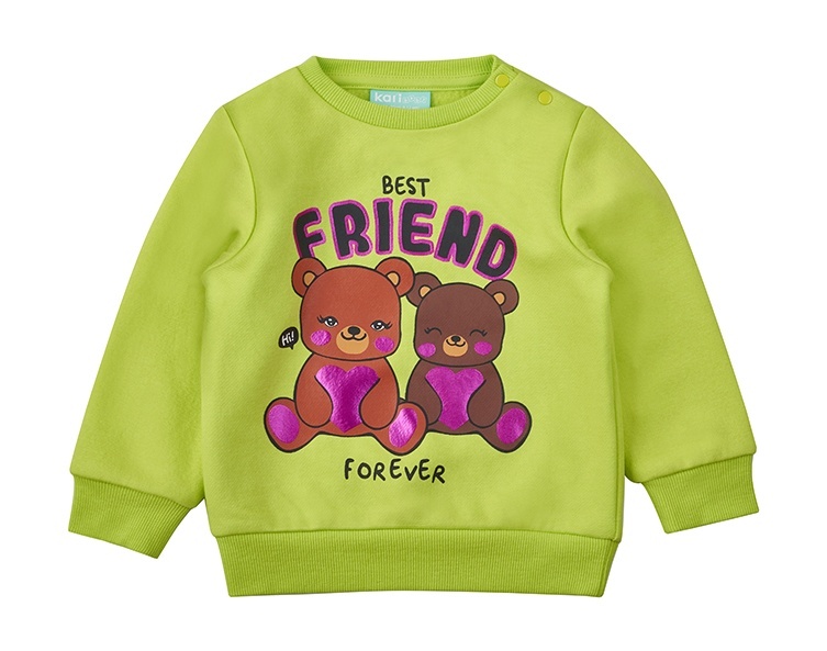 Свитшот детский Kari Baby AW24B04602701, светло-зеленый, 74, 234023
Свитшот детский Kari Baby AW24B04602701, светло-зеленый, 74, 234023