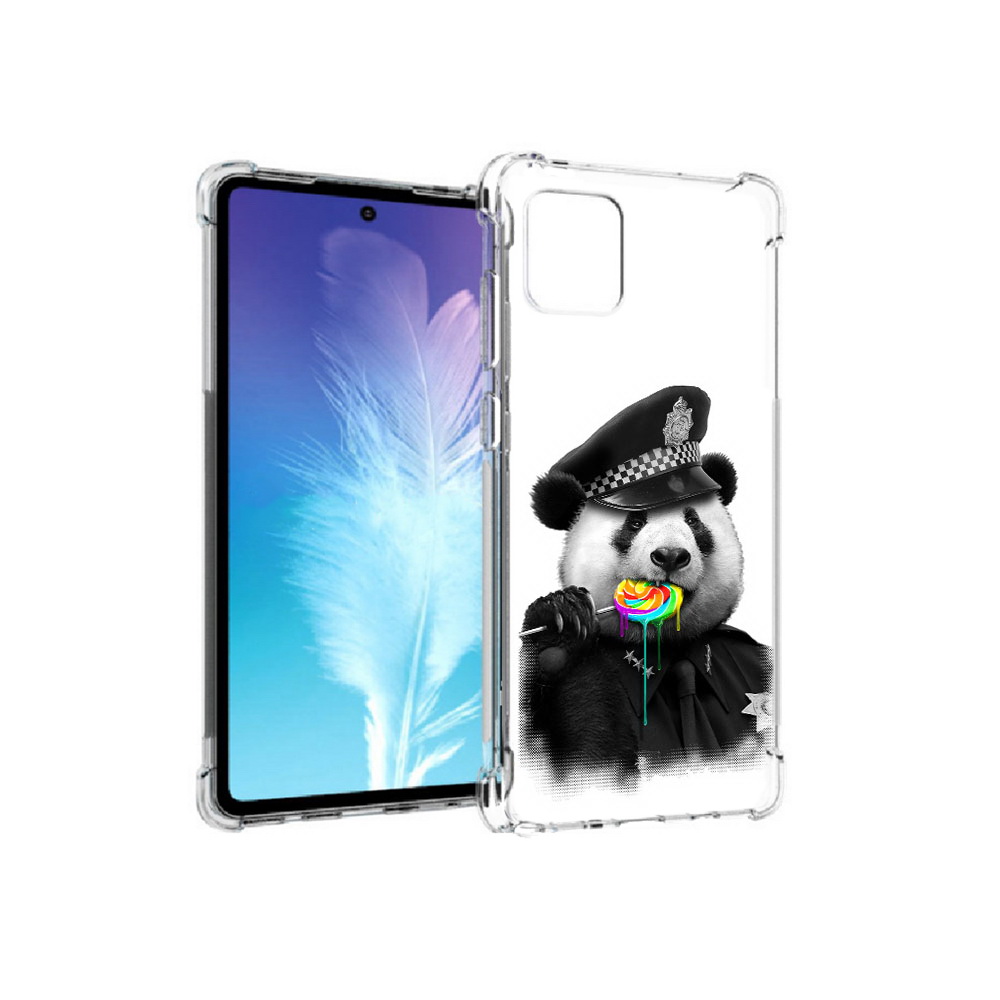 Чехол MyPads Tocco для Samsung Galaxy Note 10 Lite Панда полиция (PT142413.491.130), Прозрачный, Tocco
Чехол MyPads Tocco для Samsung Galaxy Note 10 Lite Панда полиция (PT142413.491.130), Прозрачный, Tocco