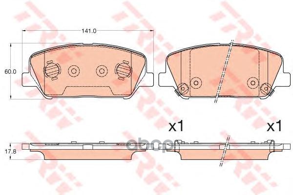 Колодки тормозные дисковые HYUNDAI: VELOSTER 11-, i30 11-, i30 CW 12-, i30 13- KIA: CEED
Колодки тормозные дисковые HYUNDAI: VELOSTER 11-, i30 11-, i30 CW 12-, i30 13- KIA: CEED