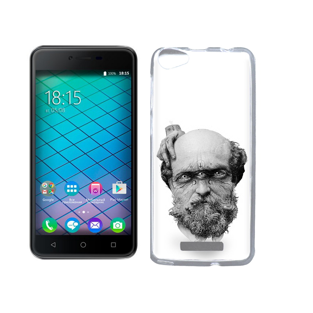 Чехол MyPads Tocco для BQ 5059 Strike Power страшный бородатый мужчина абстракция, Прозрачный, Tocco 
Чехол MyPads Tocco для BQ 5059 Strike Power страшный бородатый мужчина абстракция, Прозрачный, Tocco