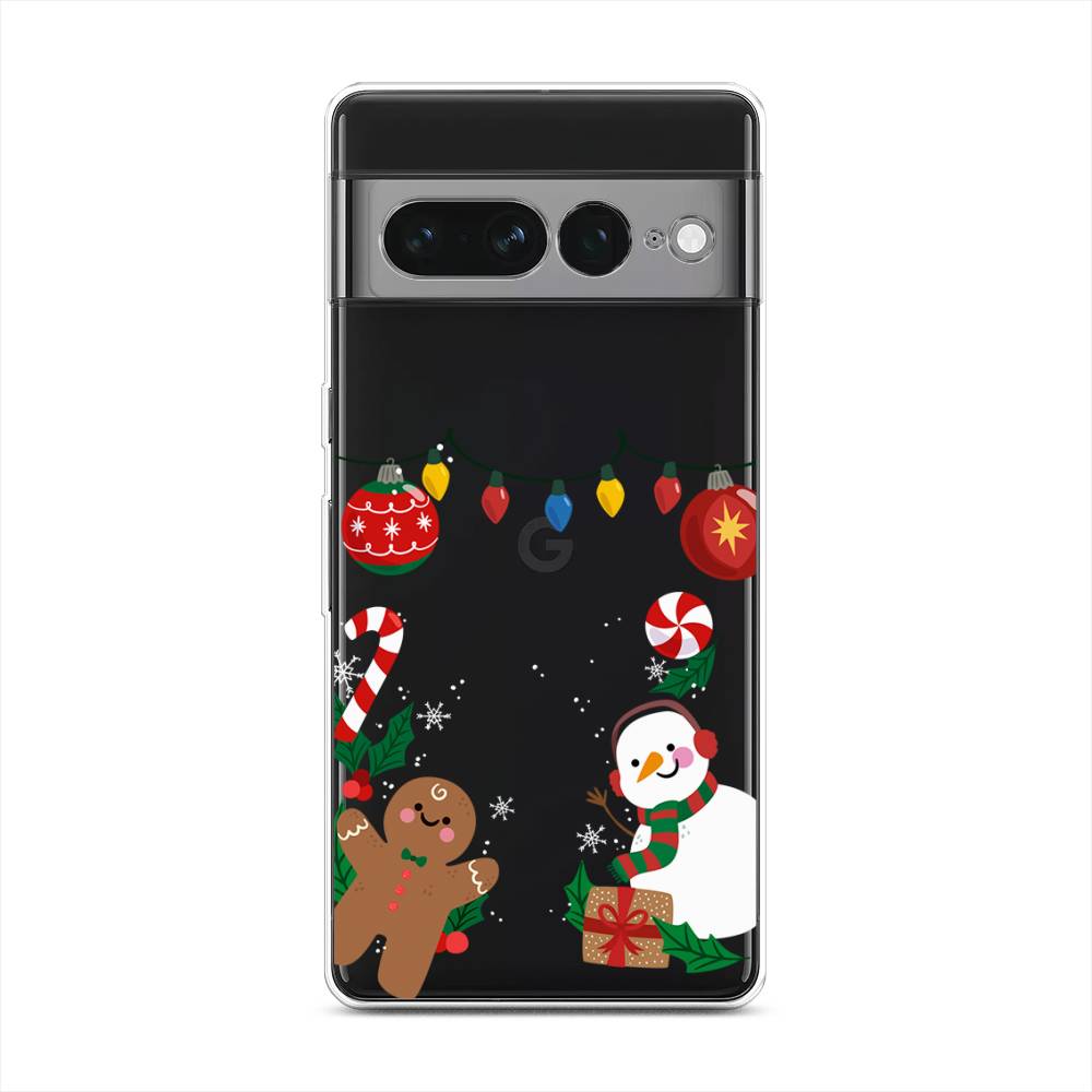 Чехол для Google Pixel 7 Pro "Новогоднее настроение", Коричневый;красный;зеленый, 271350-5 
Чехол для Google Pixel 7 Pro "Новогоднее настроение", Коричневый;красный;зеленый, 271350-5