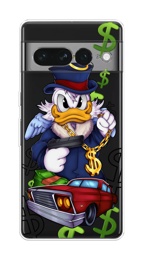 Чехол на Google Pixel 7 Pro "Scrooge McDuck with a Gold Chain", Красный;синий;белый, 271350-6
Чехол на Google Pixel 7 Pro "Scrooge McDuck with a Gold Chain", Красный;синий;белый, 271350-6