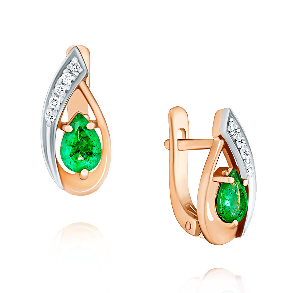 Серьги из красного золота с бриллиантом/изумрудом ADAMAS 2416955-А50Д-433, 2416955-А50Д-433
Серьги из красного золота с бриллиантом/изумрудом ADAMAS 2416955-А50Д-433, 2416955-А50Д-433
