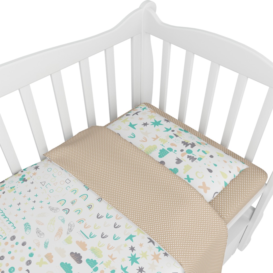 Комплект в кроватку AmaroBaby 3 пр. BABY BOOM Абстракция, белый/коричневый (перкаль), AMARO-3003
Комплект в кроватку AmaroBaby 3 пр. BABY BOOM Абстракция, белый/коричневый (перкаль), AMARO-3003