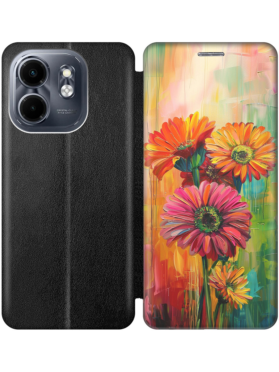 Чехол-книжка на Infinix Hot 50i / Smart 9 с принтом "Герберы гуашью" черный, Черный;зеленый;красный, 786719322
Чехол-книжка на Infinix Hot 50i / Smart 9 с принтом "Герберы гуашью" черный, Черный;зеленый;красный, 786719322