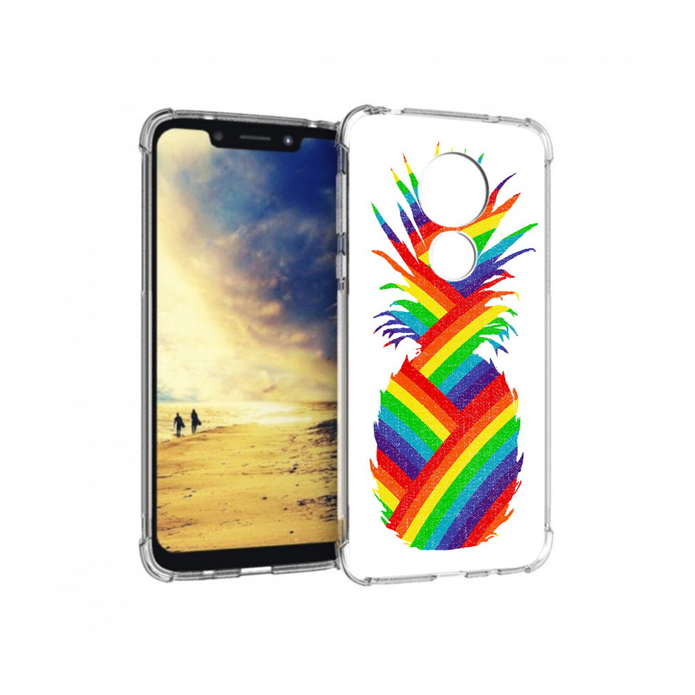 Чехол MyPads Tocco для Motorola G7 Power радужный ананас (PT227059.362.566), Прозрачный, Tocco
Чехол MyPads Tocco для Motorola G7 Power радужный ананас (PT227059.362.566), Прозрачный, Tocco