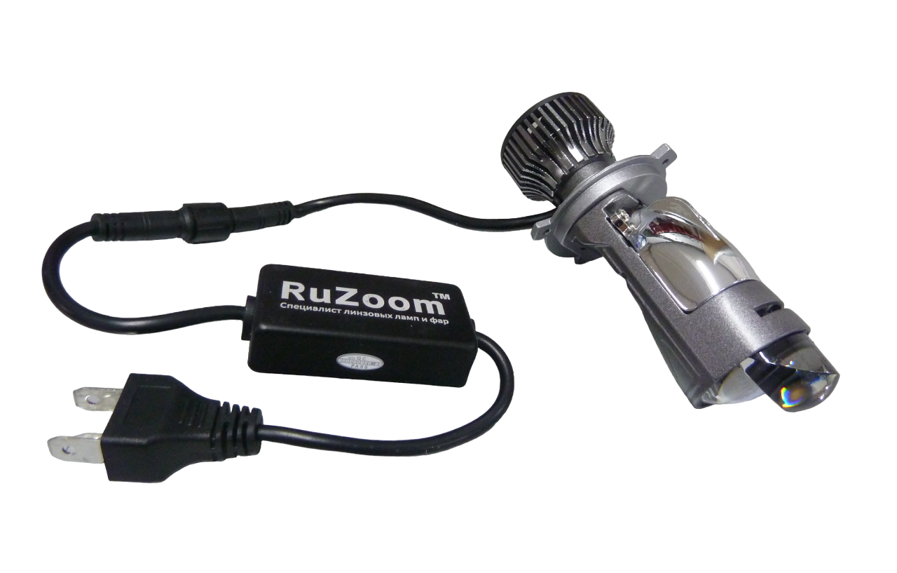 Светодиодные лампы RuZoom H4 M01K с линзой (чипы 3570+1860) 47/54W 12V 6000K 3500/4000Lm, H4 M01K
Светодиодные лампы RuZoom H4 M01K с линзой (чипы 3570+1860) 47/54W 12V 6000K 3500/4000Lm, H4 M01K